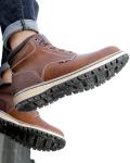 Men’s Warm Fur-Lined Winter Boots for Outdoor Trekking