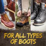 Heavy Duty Round Boot Laces for Hiking