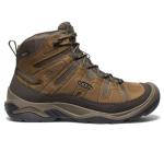 KEEN Men's Circadia Waterproof Hiking Boots, Bison Brindle