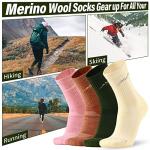 Women's Merino Wool Hiking and Winter Socks