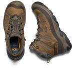 KEEN Men's Circadia Waterproof Hiking Boots, Bison Brindle