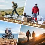 Heavy Duty Round Boot Laces - 2 Pairs