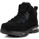 Men's Black Safety Work Boots with Zip Sides