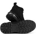 Men's Black Safety Work Boots with Zip Sides