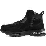 Men's Black Safety Work Boots with Zip Sides