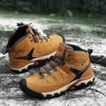 Men's Warm Fur-Lined Winter Hiking Boots