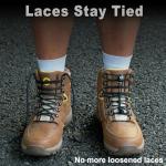 Elastic No Tie Shoelaces for Hiking and Running