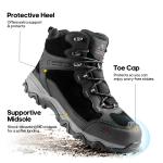Men's Lightweight Waterproof Hiking Boots Size US