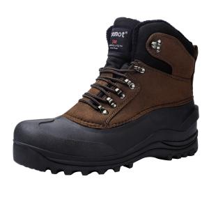 Men's Waterproof Insulated Winter Boots for Hiking