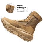 Men's 8-Inch Tactical Military Hiking Boots