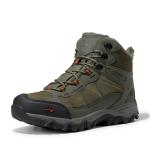 Men's Waterproof Wide Hiking Boots for Outdoors