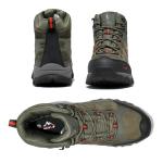Men's Waterproof Wide Hiking Boots for Outdoors