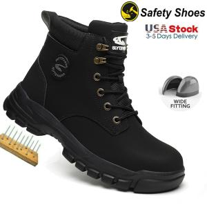 Men's Waterproof Steel Toe Safety Boots