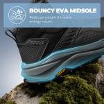 Men's Waterproof Hiking Boots with Wide Toe Box