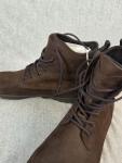 Groundies Barefoot Mens Brown Nubuck Hiking Boots