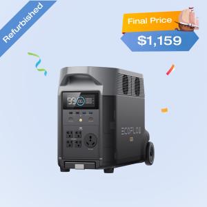 EcoFlow DELTA Pro 3600Wh Power Station Generator