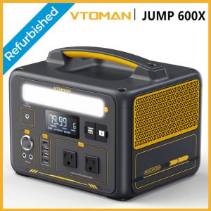 VTOMAN 600W Portable Power Station Solar Generator