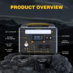 VTOMAN 600W Portable Power Station Solar Generator