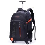 Water-resistant Rolling Laptop Backpack - 20 Inches