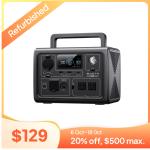 BLUETTI EB3A 600W Portable Solar Power Station