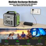 iFanze 300W Portable Power Station for Camping