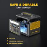 VTOMAN 600W Portable Power Station Solar Generator