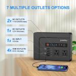 200W Portable Solar Generator for Camping Adventures