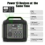 iFanze 300W Portable Power Station for Camping