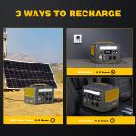 VTOMAN 600W Portable Power Station Solar Generator