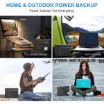 200W Portable Solar Generator for Camping Adventures