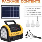 Portable Solar Generator for Camping and Emergencies