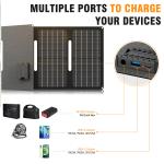 200W Portable Solar Generator for Camping Adventures