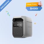 EcoFlow DELTA 3 Plus Portable Power Station 1024Wh