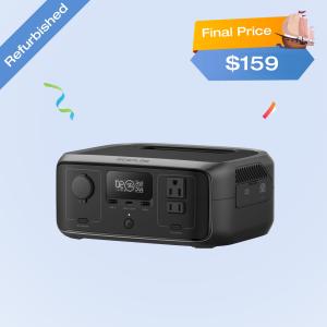 EcoFlow RIVER 3 Portable Power Station for Camping