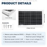 500W Solar Power Generator with Rack