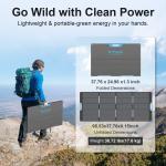 400 Watt Portable Solar Panel for Power Stations