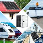 500W Solar Power Generator with Rack