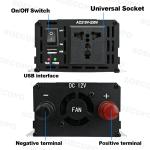 10,000W Power Inverter Solar Generator with 500W Panel