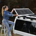 500W Solar Power Generator with Rack