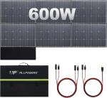 ALLPOWERS 600W Foldable Solar Panel Kit