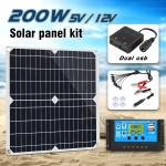 16000W Solar Panel Kit for Camping and Home