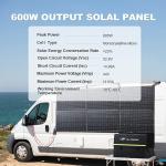 ALLPOWERS 600W Foldable Solar Panel Kit