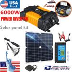 6000W Solar Panel Kit for Camping and Home