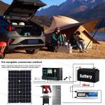 10,000W Power Inverter Solar Generator with 500W Panel