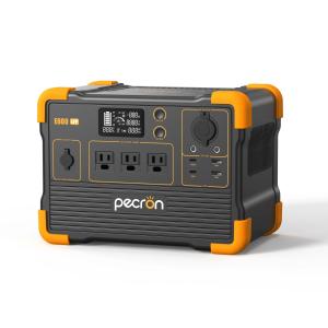 PECRON E600LFP Portable Solar Power Station 614Wh