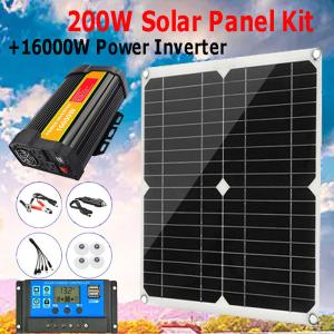 16000W Solar Panel Kit with Inverter Generator