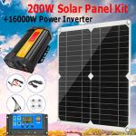 16000W Solar Panel Kit with Inverter Generator