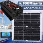 6000W Solar Panel Kit for Camping and Home