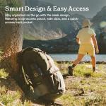 ZORALI 30L Waterproof Travel Backpack for Adventures