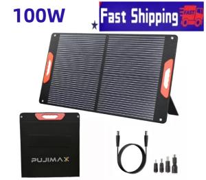 PUJIMAX 100W Foldable Solar Panel Kit